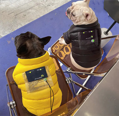 Warm Down Jacket for Small Dogs and Cats